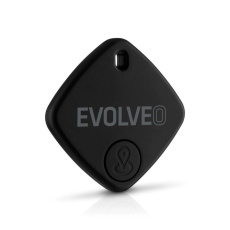 EVOLVEO TrackTag, Bluetooth lokátor s Apple Find My, černý