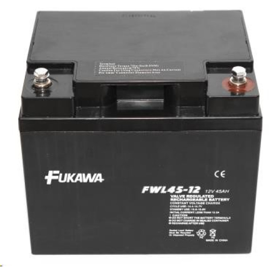 Batéria - FUKAWA FWL 45-12 (12V/45 Ah - M6), životnosť 10 rokov