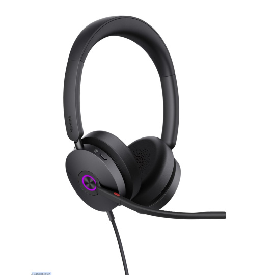 Yealink UH48 Dual UC USB-C/A, vysoce kvalitní kabelová sluchátka s funkcí ANC Yealink UH48 Dual UC USB-C/A, vysoce kvalitní kabelová sluchátka s funkcí ANC