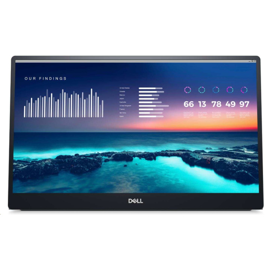 DELL LCD P1424H - 14"/IPS/LED/FHD/1920 x 1080/16:9/6ms/700:1/300 cd/m2/DP/3YNBD