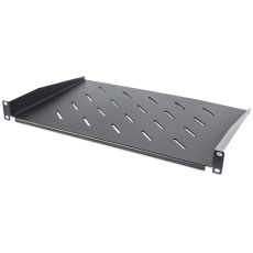 Intellinet racková polica 19", 1U, 300 mm, čierna, perforovaná Intellinet racková polica 19", 1U, 300 mm, čierna, perforovaná