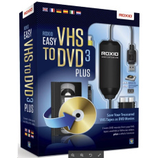 BAZAR - Roxio Easy VHS to DVD 3 Plus BOX - jazyk EN/FR/DE/ES/IT/NL - Poškozený obal (Komplet) BAZAR - Roxio Easy VHS to DVD 3 Plus BOX - jazyk EN/FR/DE/ES/IT/NL - Poškozený obal (Komplet)
