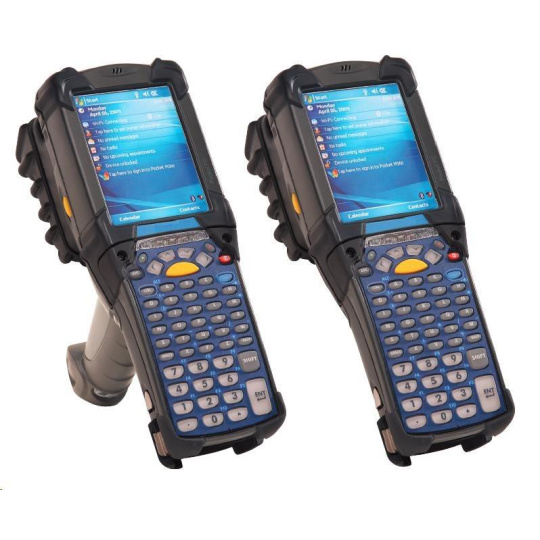 Terminál Motorola/Zebra MC9200 GUN, WLAN, 2D Ext Imager (SE4850), 1GB/2GB, 43 kláves, WE 6.5.X, BT, IST, RFID TAG