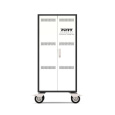PORT nabíjecí skříňka pro 30 notebooků + 1 Rack U19", černá-béžová