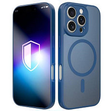 3mk ochranný kryt Misty MagCase Blue pro Apple iPhone 16 Pro