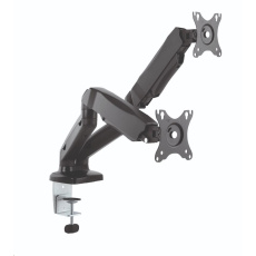 CONNECT IT TwinArm stolový držiak pre 2 monitory, 30 rokov záruka, ČIERNA CONNECT IT TwinArm stolový držiak pre 2 monitory, 30 rokov záruka, ČIERNA