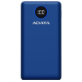 ADATA PowerBank P20000QCD - externá batéria pre mobilný telefón/tablet 20000mAh, 2,1A, modrá (74Wh)
