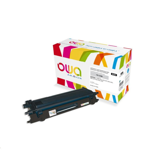 OWA Armor toner pre BROTHER HL 4040, 4050, 4070, 5000 strán, TN135BK, čierna/čierna (TN-135BK)