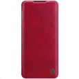 Nillkin Qin kožené puzdro pre Xiaomi Mi Note 10 / 10 Pro (červené)