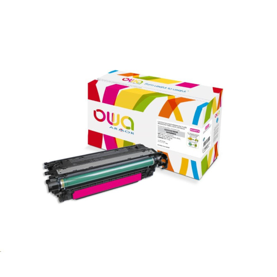 OWA Armor toner pre HP Color Laserjet CP3525, 7000 strán, CE253A, červená/purpurová