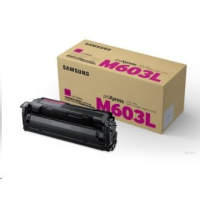 Samsung CLT-M603L High Yield Magenta Toner Cartridge (10,000 pages)