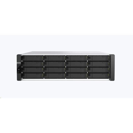 QNAP ES1686dc-R2-2142IT-96G (2x8C/XeonD-2142IT/3GHz/48GBRAM/16xSAS/3xGbE/4xSFP+/2xUSB3.2/2xPCIe/RP)