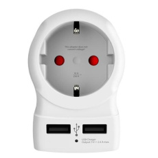 SKROSS cestovní adaptér USA USB pro použití ve Spojených státech, typ B SKROSS cestovní adaptér USA USB pro použití ve Spojených státech, typ B