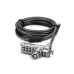 DICOTA Security Cable T-Lock combination masterkeyed 3x7mm slot