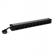 Legrand PDU 19" napájacia jednotka 9xFR, 230V, 1U, 16A, napájací kábel 3m Legrand PDU 19" napájacia jednotka 9xFR, 230V, 1U, 16A, napájací kábel 3m