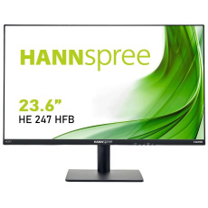 HANNspree HE247HFB 23,6" monitor, Full HD 1920x1080, 16:9, HDMI, VGA, reproduktory HANNspree HE247HFB 23,6" monitor, Full HD 1920x1080, 16:9, HDMI, VGA, reproduktory