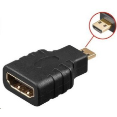Adaptér PREMIUMCORD HDMI typ A samica - micro HDMI typ D samec Adaptér PREMIUMCORD HDMI typ A samica - micro HDMI typ D samec