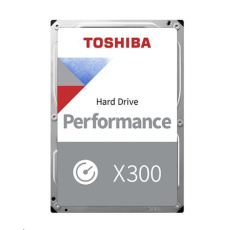 TOSHIBA HDD X300 4TB, SATA III, 7200 otáčok za minútu, 256 MB cache, 3,5", DOPREDAJ
