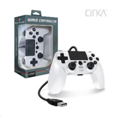 Cirka NuForce Wired Game Controller for PS4/PC/Mac (White) Cirka NuForce Wired Game Controller for PS4/PC/Mac (White)