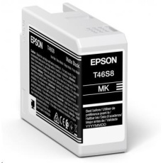 Atrament EPSON Singlepack Matte Black T46S8 UltraChrome Pro 10 25 ml Atrament EPSON Singlepack Matte Black T46S8 UltraChrome Pro 10 25 ml