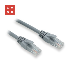 LYNX UTP patch kabel Cat6, PVC, 7m, šedý LYNX UTP patch kabel Cat6, PVC, 7m, šedý