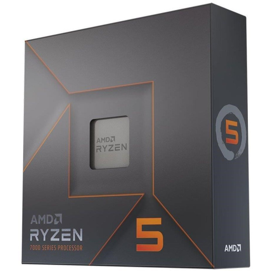 CPU AMD RYZEN 5 7600X WOF, 6-core, 4.7GHz, 32MB cache, 105W, socket AM5, BOX, bez chladiče