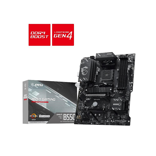 MSI MB Sc AM4 B550 GAMING, AMD B550, 4xDDR4, 1xHDMI, 1xDP MSI MB Sc AM4 B550 GAMING, AMD B550, 4xDDR4, 1xHDMI, 1xDP