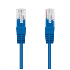 C-TECH kabel patchcord Cat5e, UTP, modrý, 3m