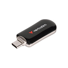 VERBATIM Flash Disk 64GB Plectra USB-C 3.0, černá VERBATIM Flash Disk 64GB Plectra USB-C 3.0, černá