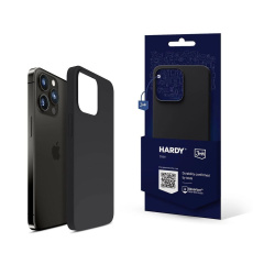 3mk Hardy Silicone MagCase pro Apple iPhone 15 Pro, Graphite 3mk Hardy Silicone MagCase pro Apple iPhone 15 Pro, Graphite