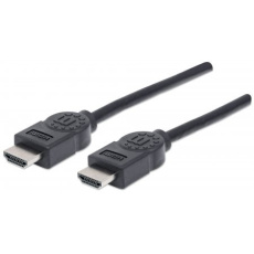MANHATTAN kábel High Speed HDMI 4K, 3D, samec na samca, tienený, čierny, 5 m MANHATTAN kábel High Speed HDMI 4K, 3D, samec na samca, tienený, čierny, 5 m