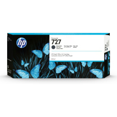HP 727 300 ml Black matte DJ Ink Cart, C1Q12A