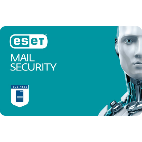 ESET Mail Security pre 11 - 25 zariadení, nová licencia na 2 roky, GOV