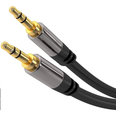 Kábel PREMIUMCORD, Jack 3.5 mm - Jack 3.5mm M/M 3m Kábel PREMIUMCORD, Jack 3.5 mm - Jack 3.5mm M/M 3m