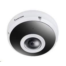 Vivotek FE9380-HV, 4Mpix,30sn/s,H.265, zv.1.16 mm (360°), audio vstup, PoE, IR 10 m, WDR 120 dB, microSDXC, antivandal, IP66