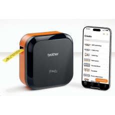 BROTHER tiskárna štítků PT-E720BTZ - 12,24mm, pásky, mobilní, Tiskárna Štítků pro průmysl a elekt BROTHER tiskárna štítků PT-E720BTZ - 12,24mm, pásky, mobilní, Tiskárna Štítků pro průmysl a elekt