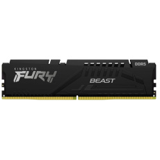 KINGSTON DIMM DDR5 16GB 6800MT/s CL34 ECC FURY Beast XMP Černá KINGSTON DIMM DDR5 16GB 6800MT/s CL34 ECC FURY Beast XMP Černá