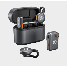 Hollyland LARK M2S Mini Combo Wireless Lavalier Microphone Mini Combo (Space Gray) Hollyland LARK M2S Mini Combo Wireless Lavalier Microphone Mini Combo (Space Gray)