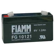 Batéria - Fiamm FG10121 (6V/1,2Ah - Faston 187), životnosť 5 rokov Batéria - Fiamm FG10121 (6V/1,2Ah - Faston 187), životnosť 5 rokov