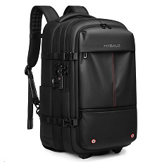 MYBALO JetRoll prostorný kompresní cestovní batoh a kufr 2v1