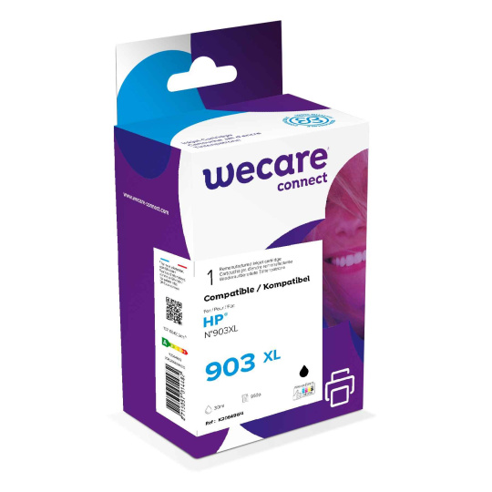 WECARE ARMOR cartridge pro HP Officejet Pro 6960, 6961, 6962, 6963, 6964 (T6M15AE), černá/black, 30ml, 950str