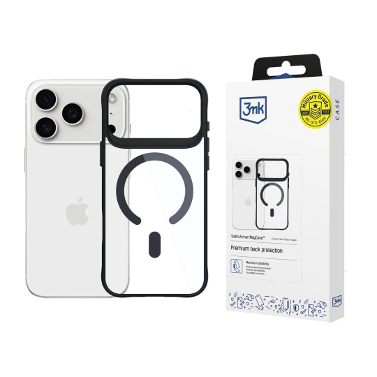 3mk Satin Armor MagCase pro Apple iPhone 17 Pro 3mk Satin Armor MagCase pro Apple iPhone 17 Pro
