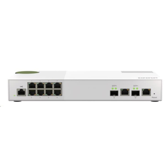 QNAP QSW-M2108-2C (8x2,5GbE,2x10GbE RJ45/SFP+)