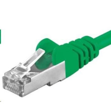 PREMIUMCORD Patch kábel CAT6a S-FTP, RJ45-RJ45, AWG 26/7 0,25m zelený PREMIUMCORD Patch kábel CAT6a S-FTP, RJ45-RJ45, AWG 26/7 0,25m zelený