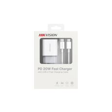 HIKVISION kabel USB-C + adaptér USB-C Fast Charging, 20W, 1m HIKVISION kabel USB-C + adaptér USB-C Fast Charging, 20W, 1m