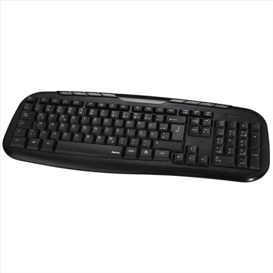 Hama klávesnica Cellino, čierna Hama klávesnica Cellino, čierna