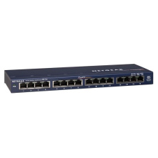 Netgear GS116 ProSafe 16-portový gigabitový stolový prepínač bez správy