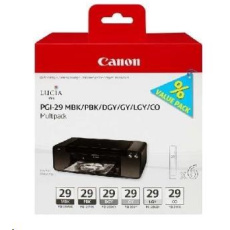 Canon BJ CARTRIDGE PGI-29 MBK/PBK/DGY/GY/LGY/CO Multi Canon BJ CARTRIDGE PGI-29 MBK/PBK/DGY/GY/LGY/CO Multi