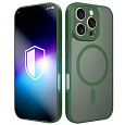 3mk ochranný kryt Misty MagCase Green pro Apple iPhone 16 Pro