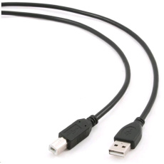 Kábel USB GEMBIRD 2.0 A-B kábel 4,5 m Professional (čierny, pozlátené kontakty) Kábel USB GEMBIRD 2.0 A-B kábel 4,5 m Professional (čierny, pozlátené kontakty)